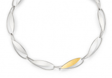 SILBER/GOLD COLLIER